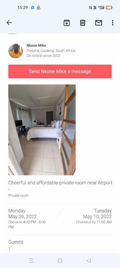 Stay At Home Airport Lodge Kempton Park Eksteriør bilde